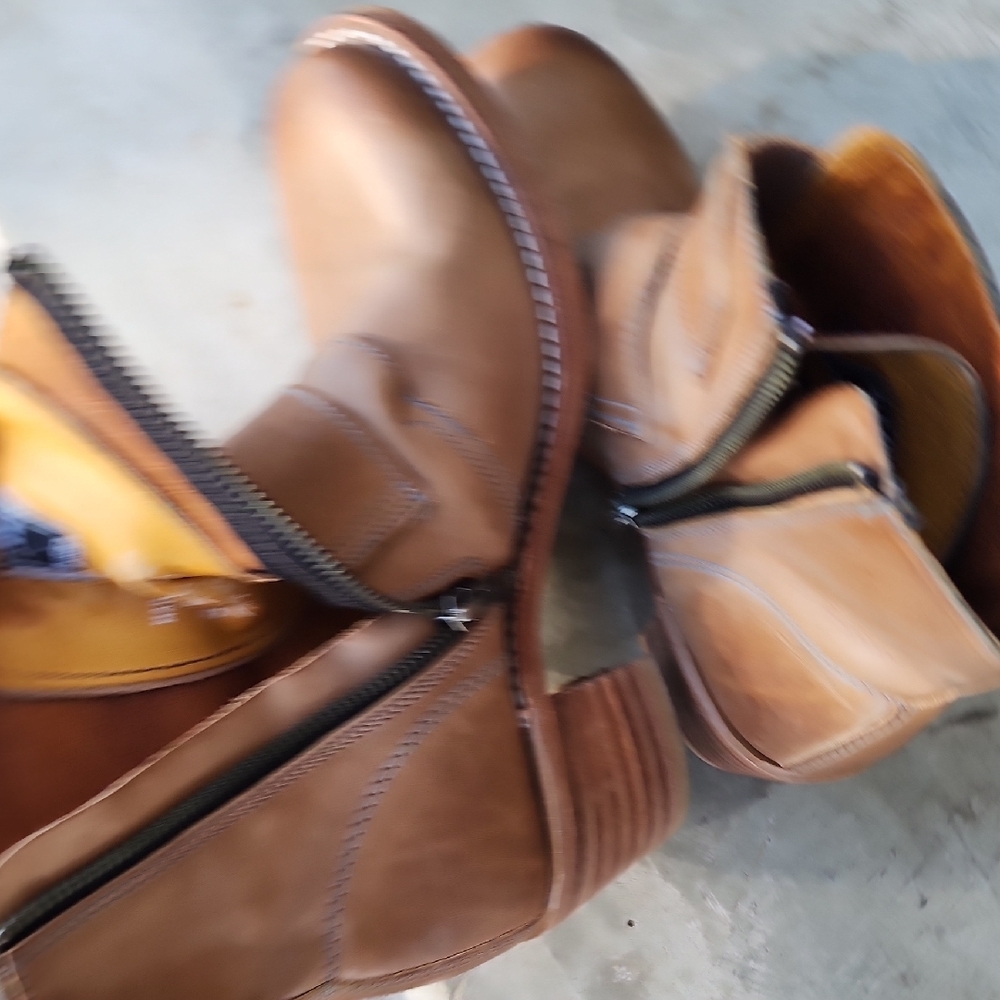 FRYE Sabrina Double Buckle Boots Made In USA - Picture 10 of 16